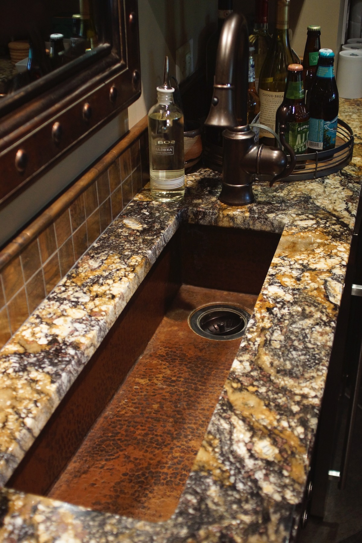 Copper Bar Sink Active Construction L L C